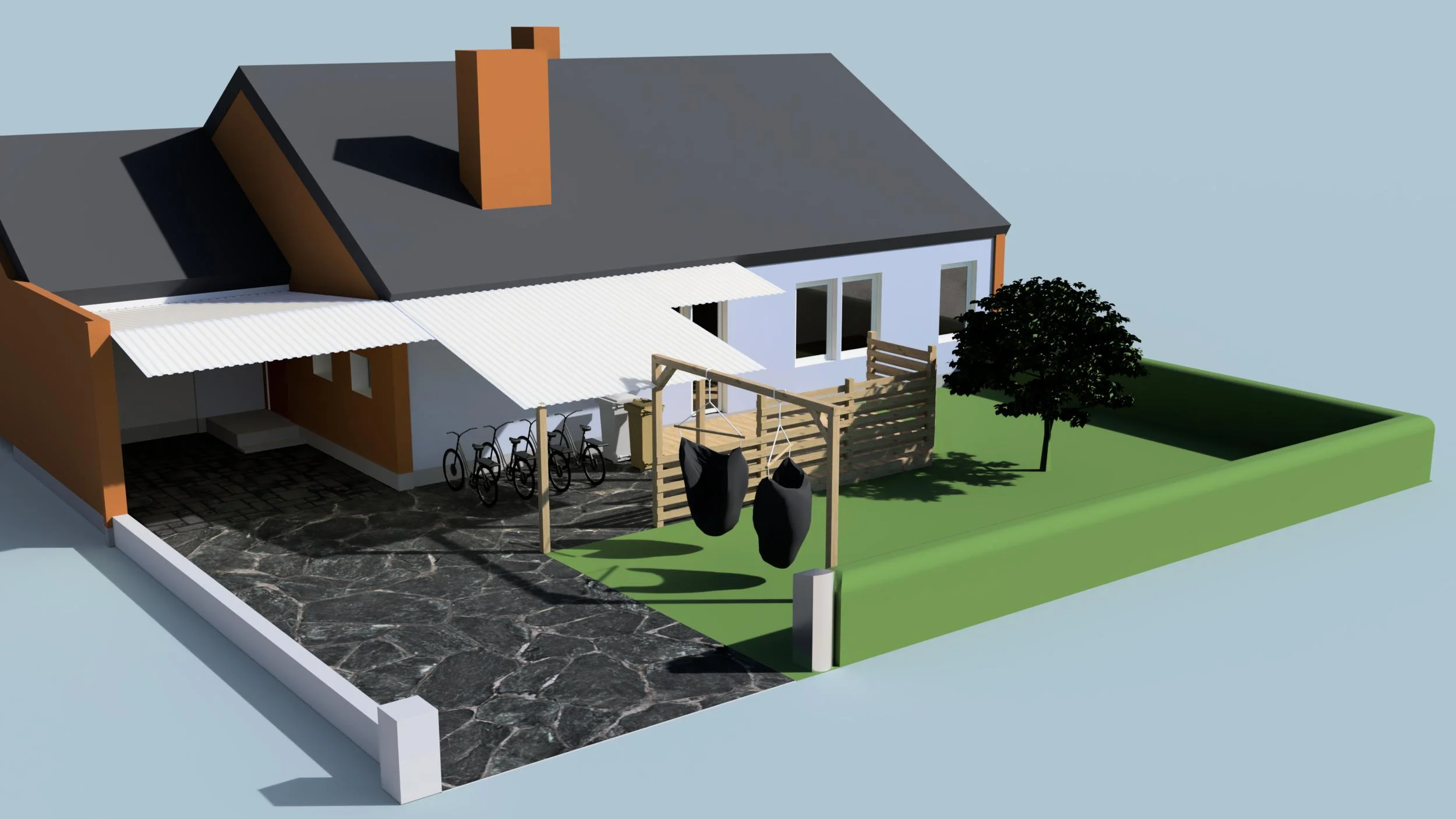 Trädgård Visualisering 2